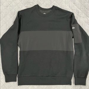 Alo Yoga, Traverse Pullover, Black (Size M)